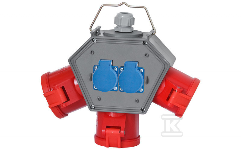 Розподільна коробка POLYBOX - розетки - F3.0609